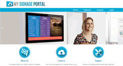 Desktop Screenshot of mysignageportal.com